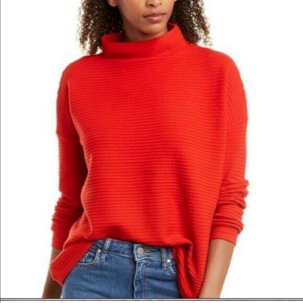 NEW French Connection Lena Jumper in Riot Red M